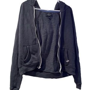 American Eagle outfitters navy zip up sweatshirt